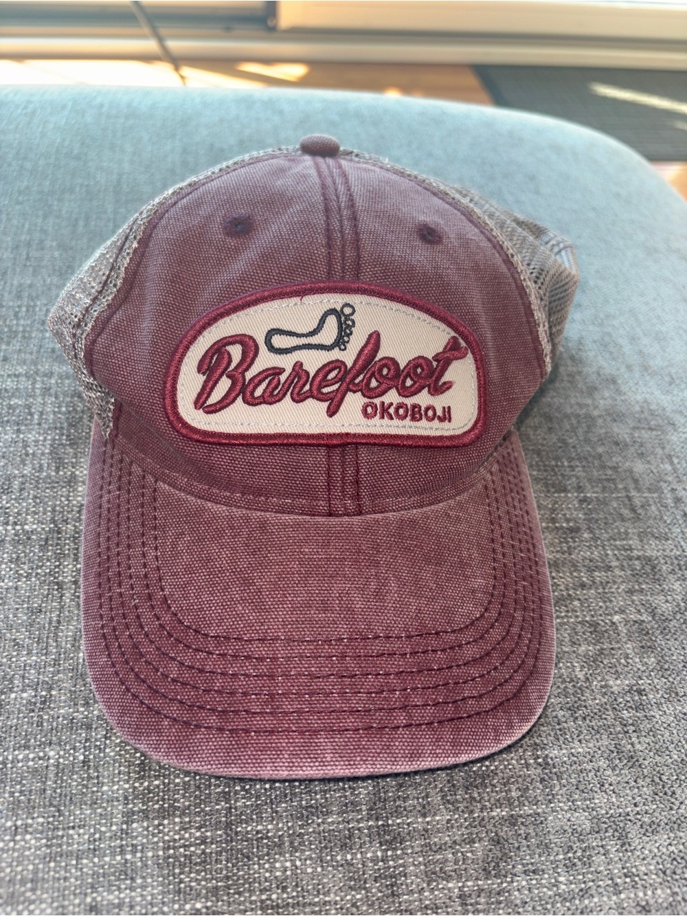 Women's Maroon Baseball Cap